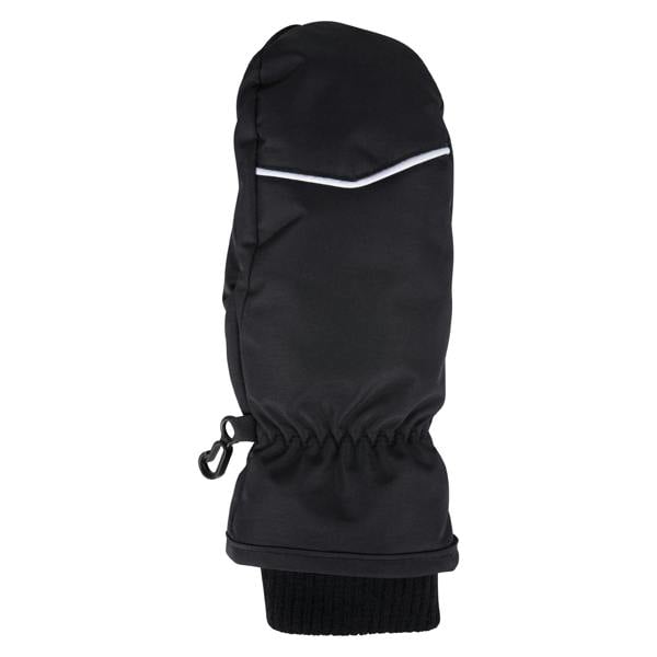 Mountain Warehouse Childrens/Kids Faux Fur Lined Isotherm Ski Mittens - Black - 