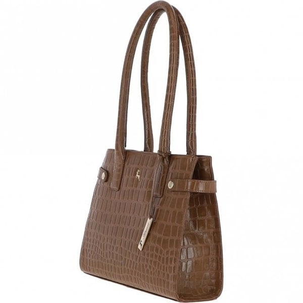 Ashwood Two Section Leather Tote Bag: C-52