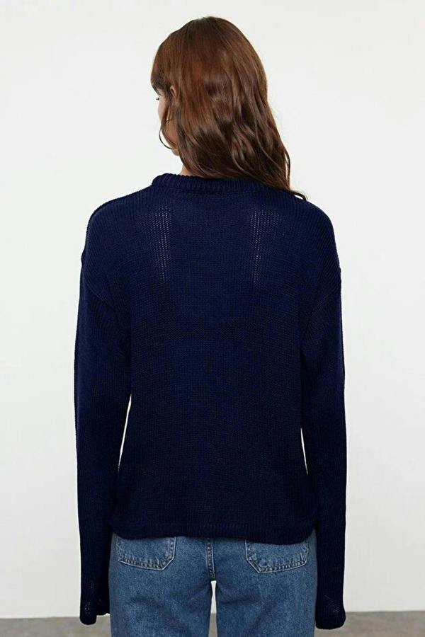 WOVCOR Oversize Soft-Textured Knit Sweater