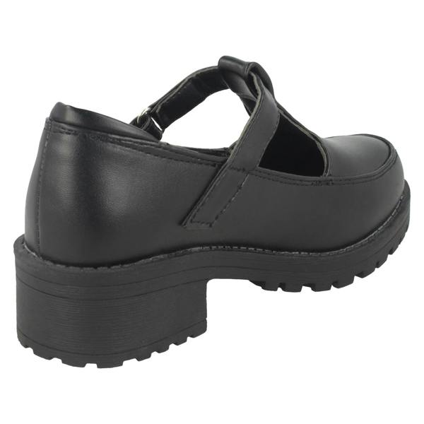 Cool For School Girls Cool For School Mid Heel T-Bar School Shoes