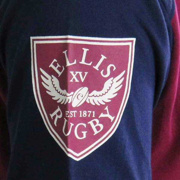 Old Boys Rugby T-Shirt Vintage Style Ellis Rugby Crest