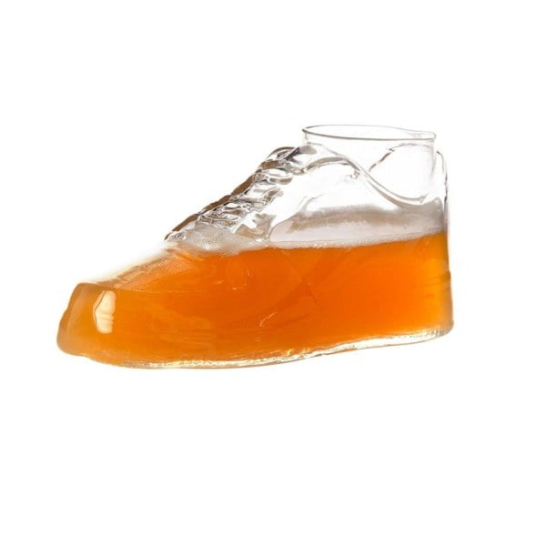 SPORTGIFTZ The Shoe Glass for Beer, Spirits, Wine, Prosecco and Champagne