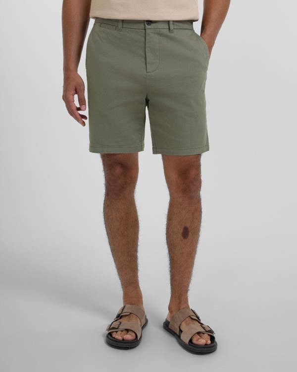 Steel & Jelly Slim Fit Cotton Stretch Chino Shorts