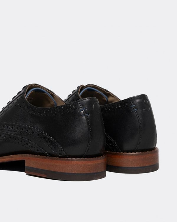 Oliver Sweeney Ledwell Mens Wing Tip Oxford Brogues - Black