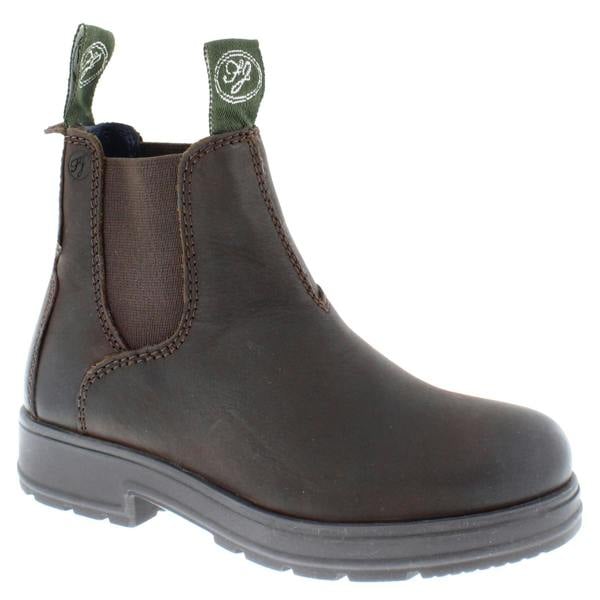 Frank James Suffolk Kid's Leather Chelsea Dealer Boots