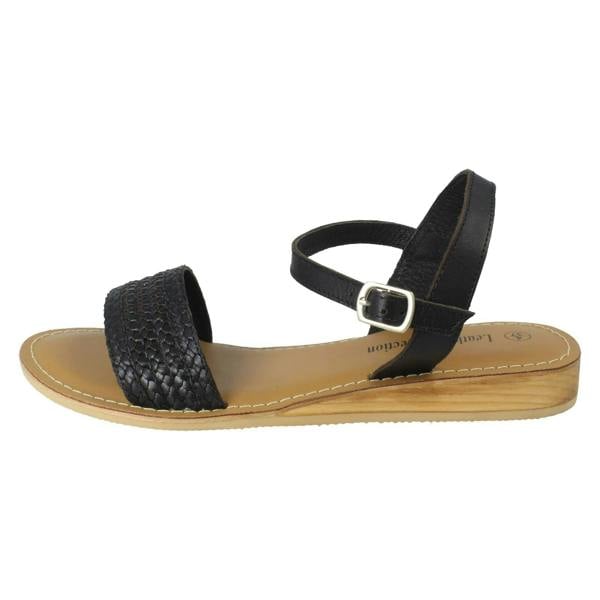 Leather Collection Ladies Leather Collection Summer Weather Sandals F00453