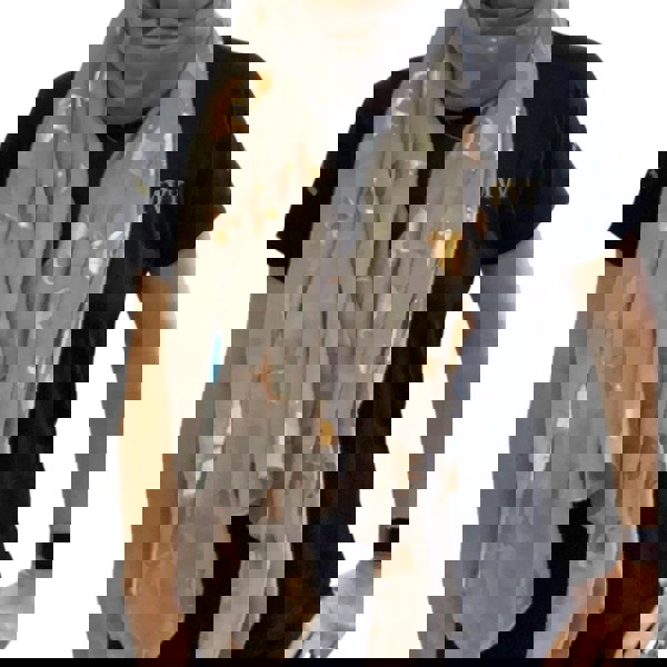 Love EMVY Rose Gold Cat Print Ladies Lightweight Scarf