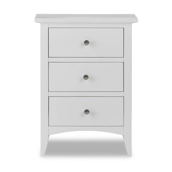 Statement Furniture Edward Hopper Bedside Table 3 Drawer Modern Nightstand