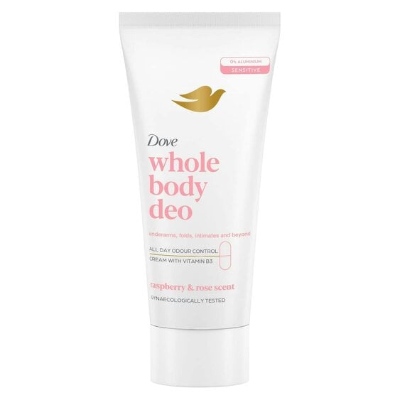 Dove Whole Body Odour Protection Deodorant Cream Raspberry & Rose, 75ml