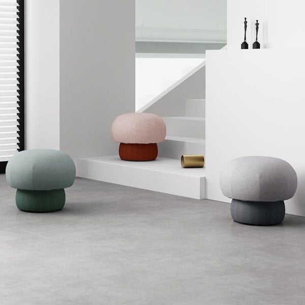 K82 MUSHROOM Kid Footstool, Multiple Color Available-Weilai Concept-Red-S (44cm)-1-Weilai Concept