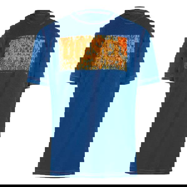 Diesel Block Logos Ensign Blue T-Shirt