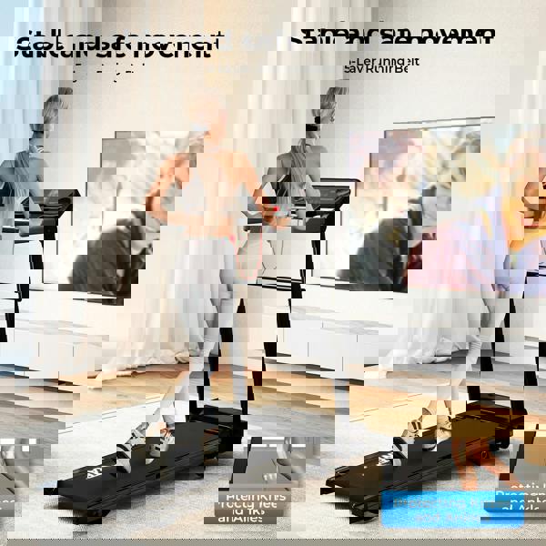 Centra Folding Treadmill Running Machine 4 in 1 Walking Pad Bluetooth LED Remote