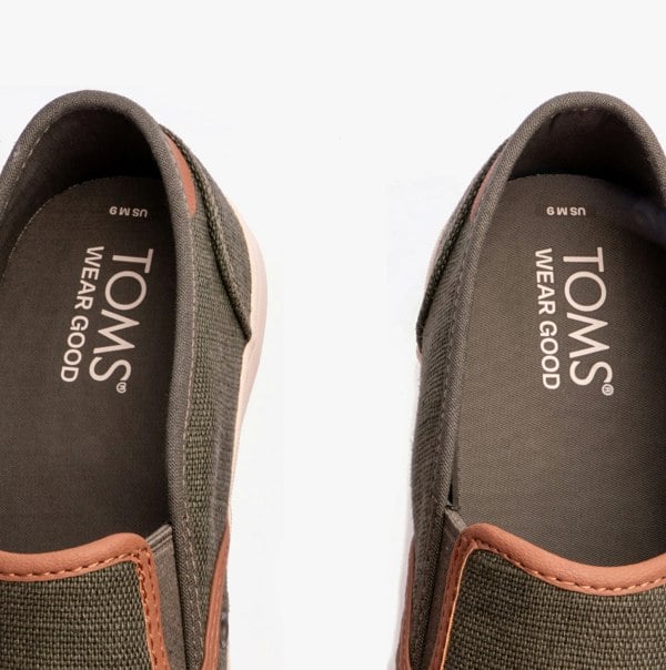 TOMS BAJA Mens Trainers Dark Sage