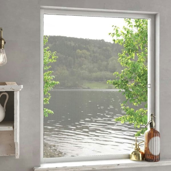 Berkfield Insect Screen for Windows White 80x100 cm