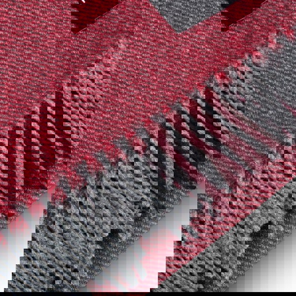 Wonderland - Alpaca & Merino Lambswool Blanket - Contemporary Wine - Heating & Plumbing London - Throw