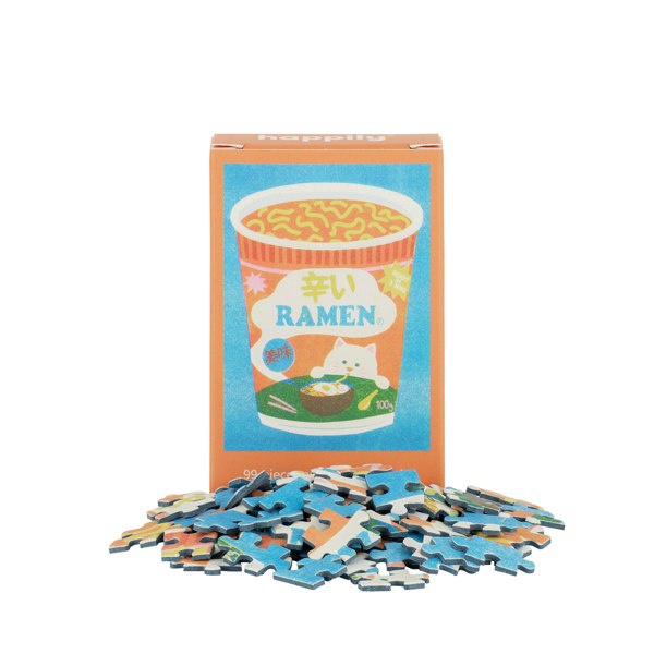 Happily Puzzles Ramen - 99 Piece Mini Jigsaw Puzzle