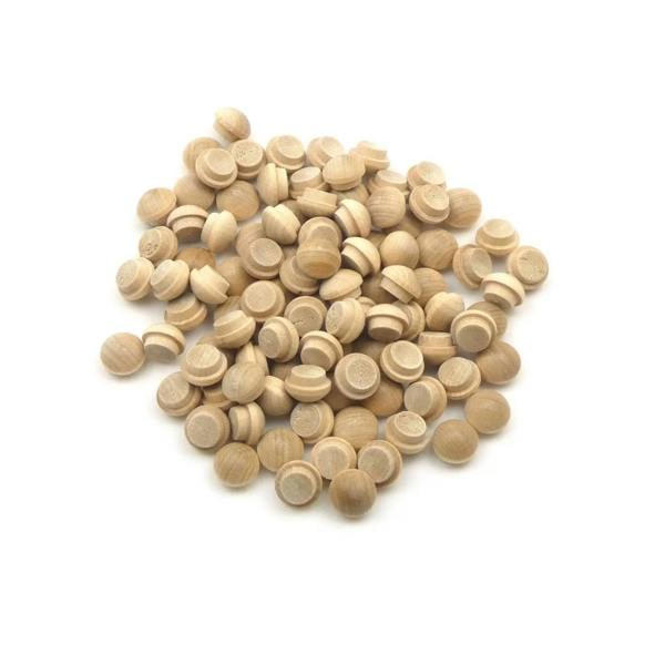 3/8" - 9.5mm Birch Mushroom Plug