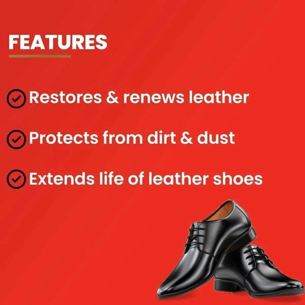 Kiwi Black Shoe Polish Wax Tin Extra Large - For Shoe Care & Maintenance 200ml