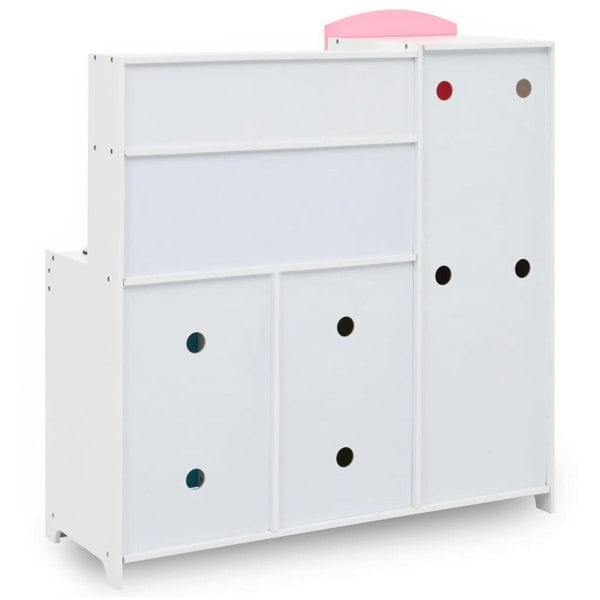 Berkfield Kids' Play Kitchen MDF 80x30x85 cm Multicolour