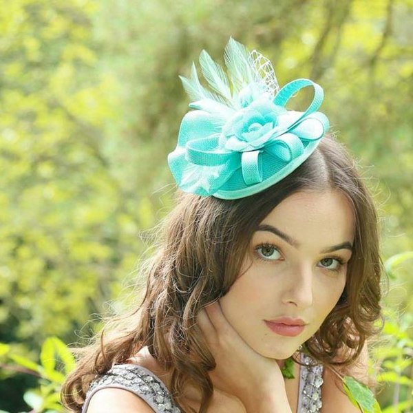 Ruby Rocks Judeen Fascinator - Mint 