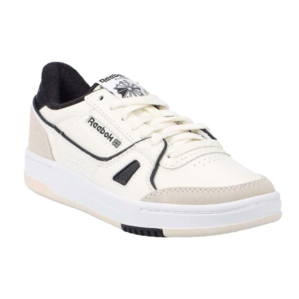 Reebok Unisex Adult LT Court Leather Trainers - White/Black