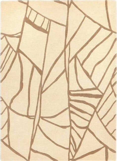 The Rugs Kintsugi Striped Wool Rug | Elegant Abstract Design