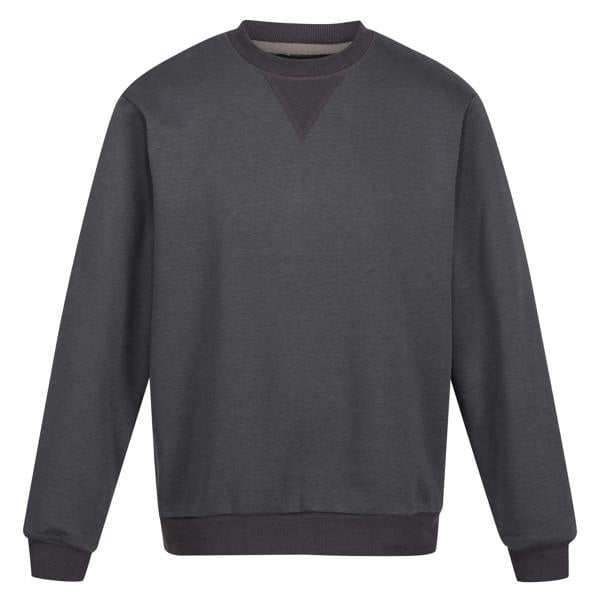 Regatta Professional Mens Crew Neck Sweatshirt - Seal Grey - 