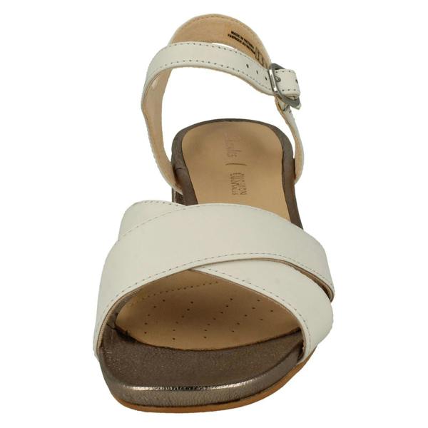 Clarks Ladies Clarks Strappy Heeled Sandals Sheer35 Strap