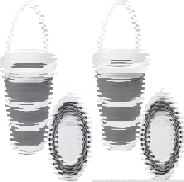 The 10L Collapsible Folding Bucket by OLPRO on a white background.