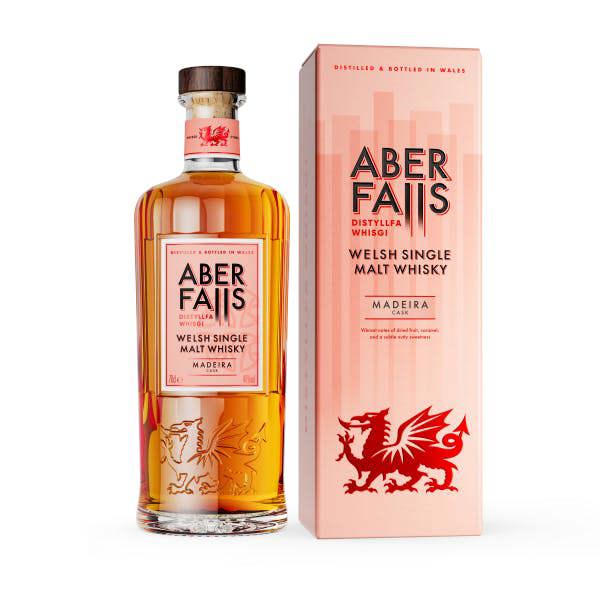 Aber Falls Single Malt Welsh Whisky MADEIRA Cask 47%Abv 70 cl