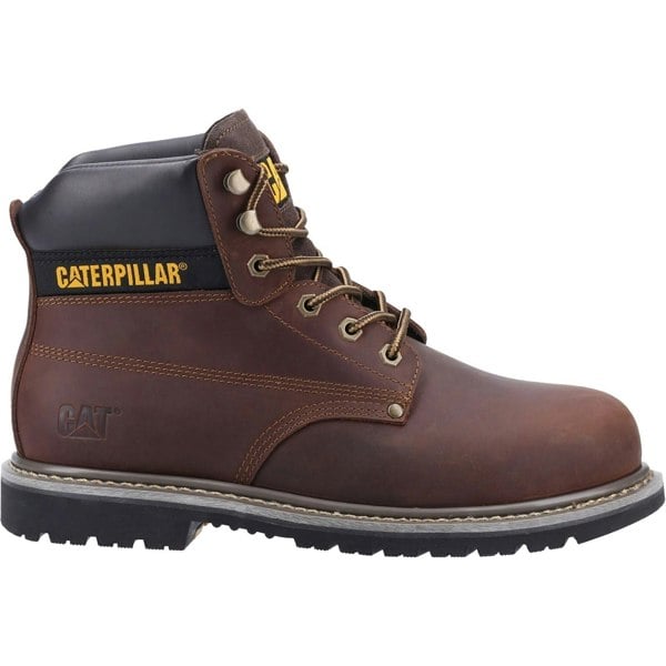 Caterpillar Powerplant GYW Safety Mens Boots - Brown
