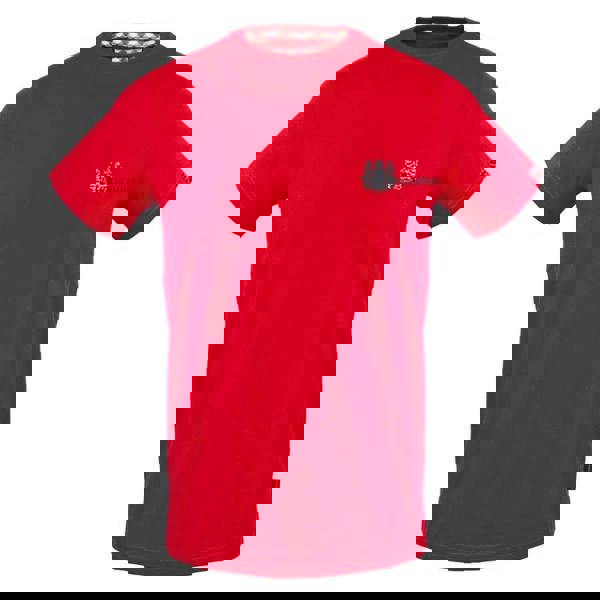 Aquascutum Mens Aldis Logo T-Shirt - Red - 