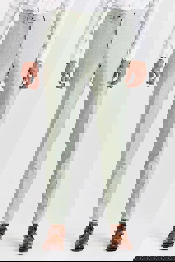 Paul Andrew Belmont - Men's Sage Green 3 Piece Suit