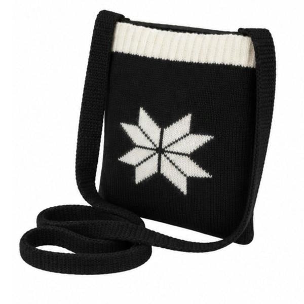 Lorenz Knitted Look Crossbody Bag with Star Motif