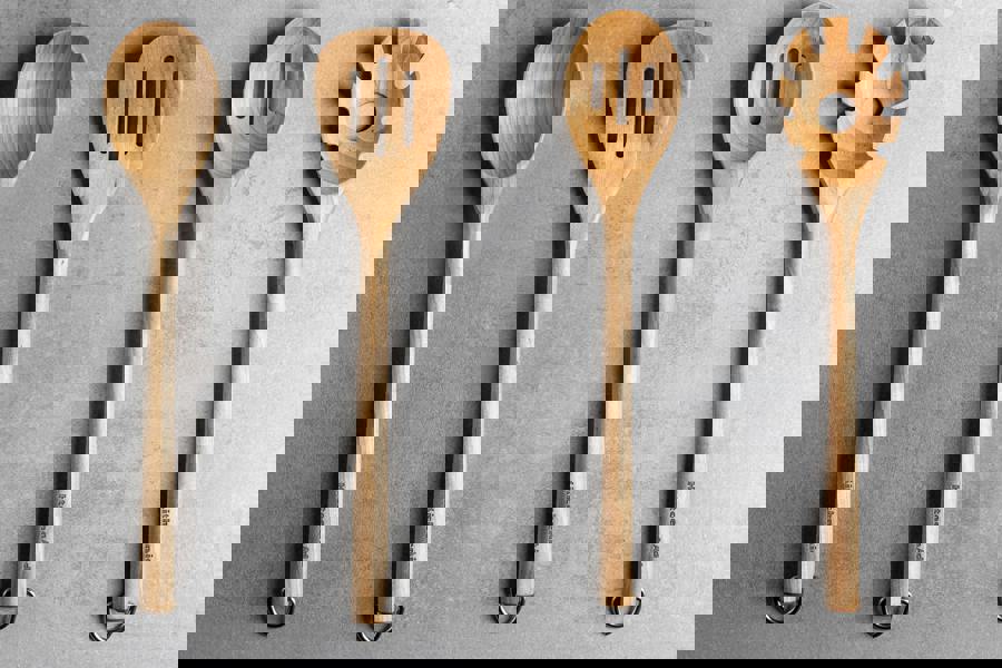 KitchenAid Birchwood Slotted Spoon