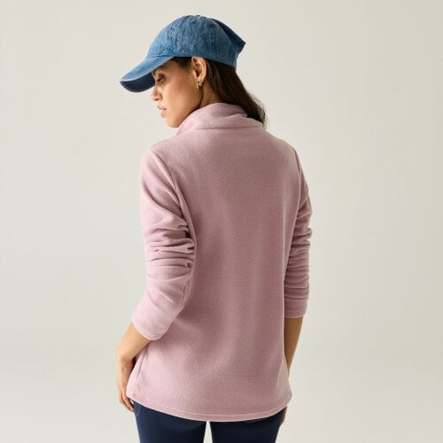Regatta Women's Sweetheart 1/4 Zip Fleece Top - Powder Lilac