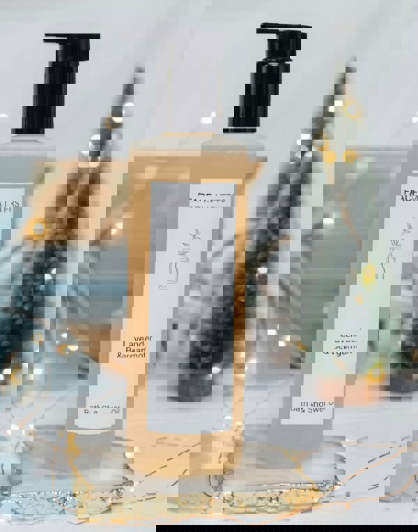 Lavender & Bergamot Bath & Shower Gel - Face Matters Skincare