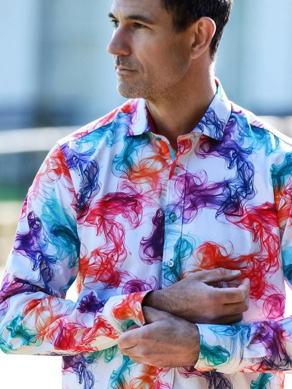 NEON VAPOR WAVES - Claudio Lugli Shirts