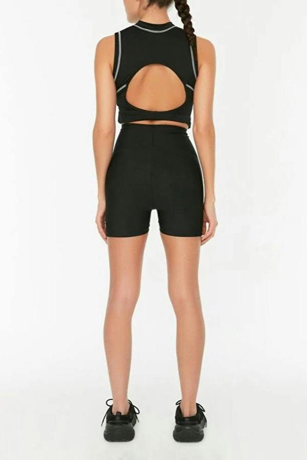 WOVCOR Knit Sports Short Leggings