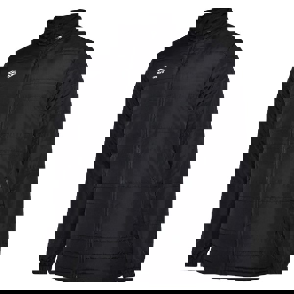 Umbro Childrens/Kids Club Essential Bench Jacket - Black