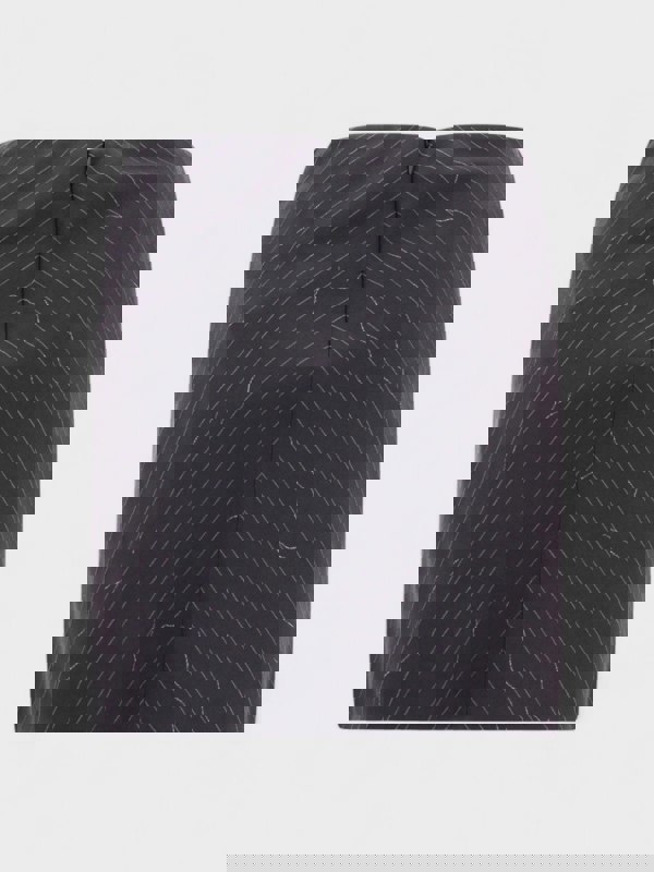 Off - White Pinstripe Twist Mini Skirt Grey - Supplied FashionOff White