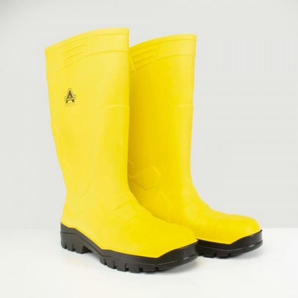 Amblers Safety AS1007 Safety Wellington Boots Safety Wellington Boots   in  Yellow