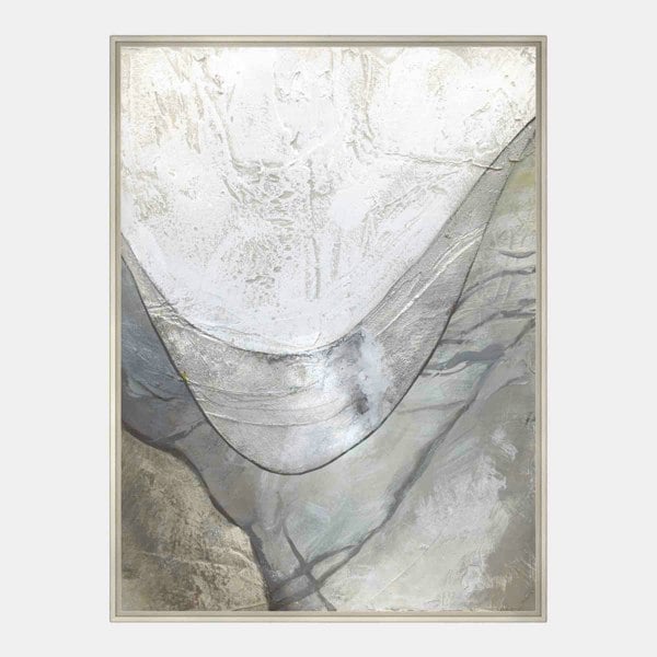 Quintessa Art Hillock Contemporary Hand-Painted Luxury Artwork