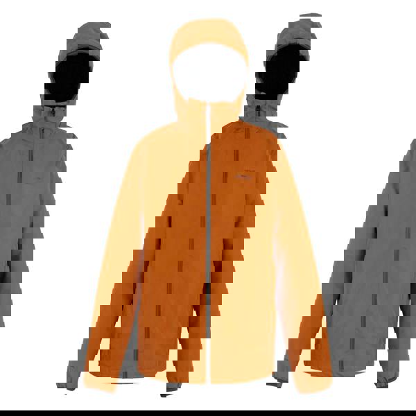 Regatta Mens Caspen Waterproof Jacket - Pumpkin Spice