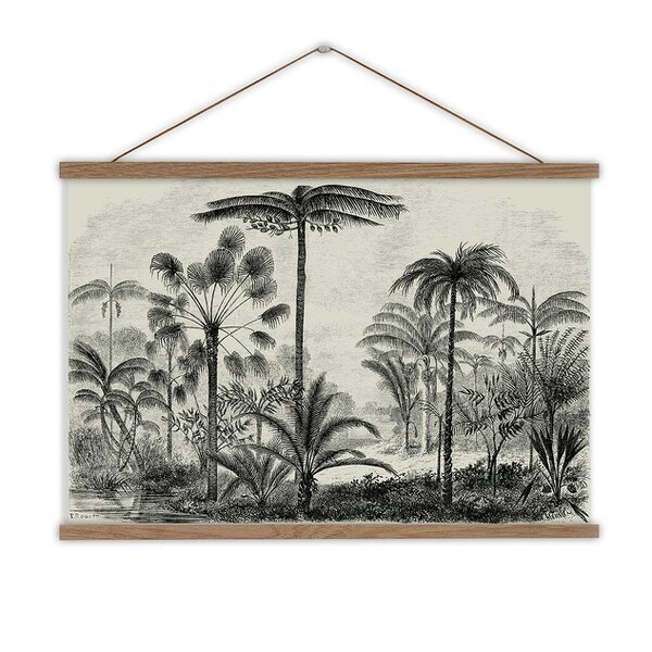 Love Frankie Vintage Palms Wall Hanging