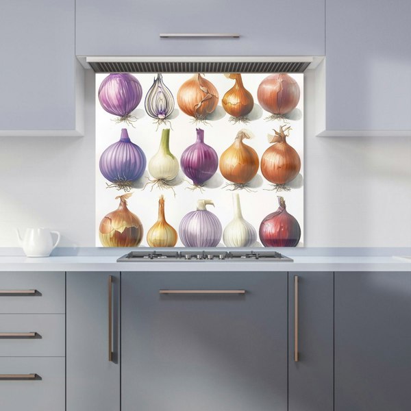 Warren Reed - Designer Onion Spectrum: Nature’s Palette Kitchen Splashback