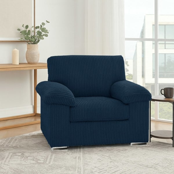 Furnishings For Less Delta Full Jumbo Cord Single Seater Armchair