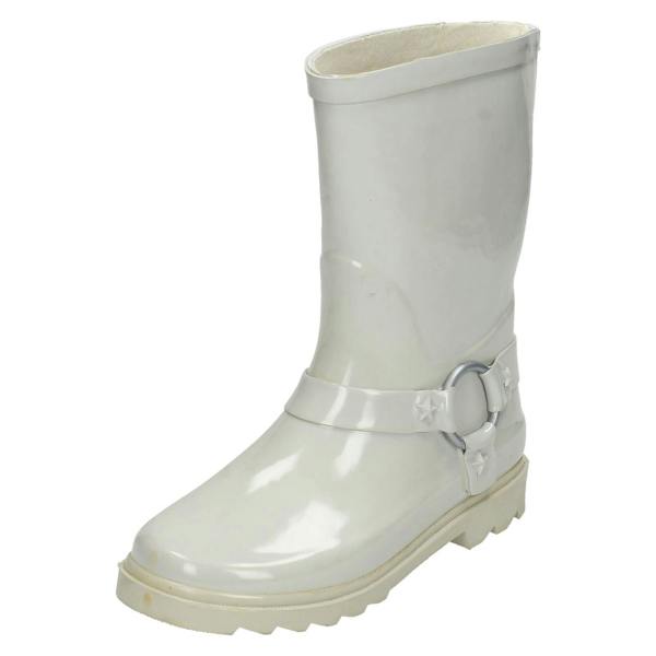 Spot On Girls Spot On Ring Trim Wellington Boots