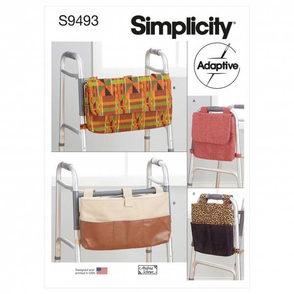Simplicity Sewing Pattern 9493, Accessories OS (One Size) - Easy