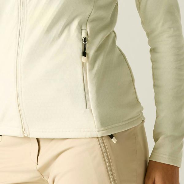Dare 2B Womens/Ladies Ventura Stretch Hooded Midlayer - Almond Milk - 